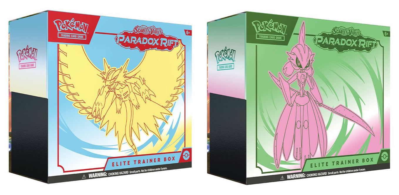 Pokemon TCG Scarlet & Violet Paradox Rift Elite Trainer Box (Bundle of 2)