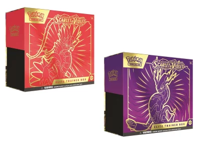 Pokemon TCG Scarlet & Violet Base Set Elite Trainer Box Bundle