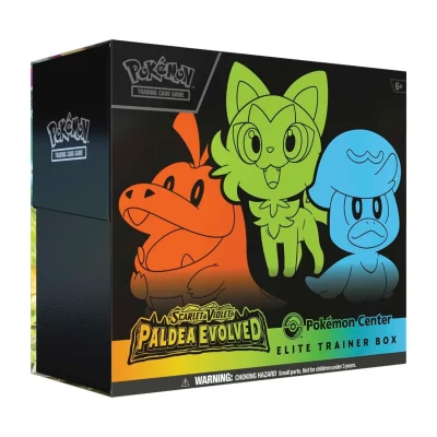 Pokemon TCG Scarlet & Violet Paldea Evolved Pokemon Center Elite Trainer Box