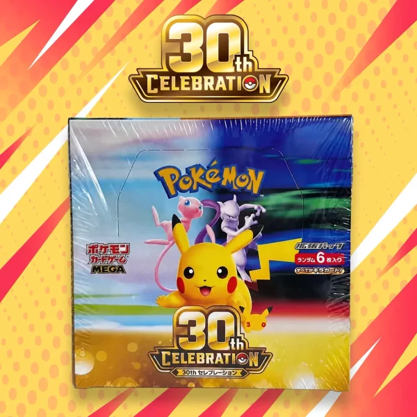 Pokémon TCG 30th Anniversary Japanese Booster Box M6A #1