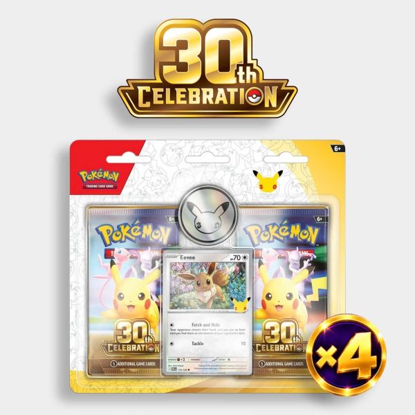 30th Celebration Eevee Blister Pack X4