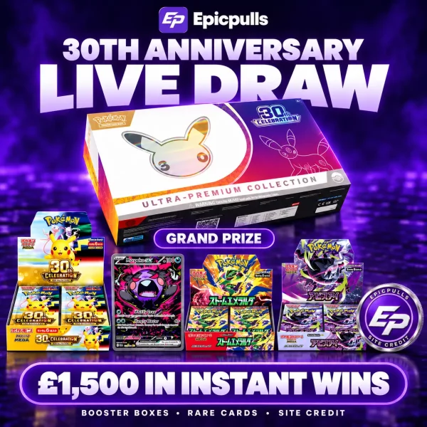 Umbreon 30th Anniversary UPC + £1,500 Instant Wins