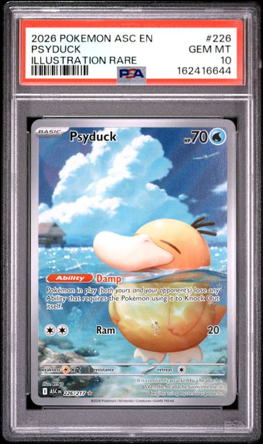 Psyduck 226/217 PSA 10 Ascended Heroes - Image 2