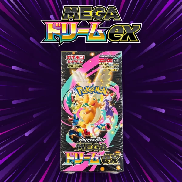 Pokémon TCG Mega Dream EX Japanese Booster Box | M2A | High Class Packs