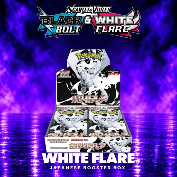 Pokemon TCG Scarlet & Violet White Flare SV11W Japanese Booster Box (20 Packs)